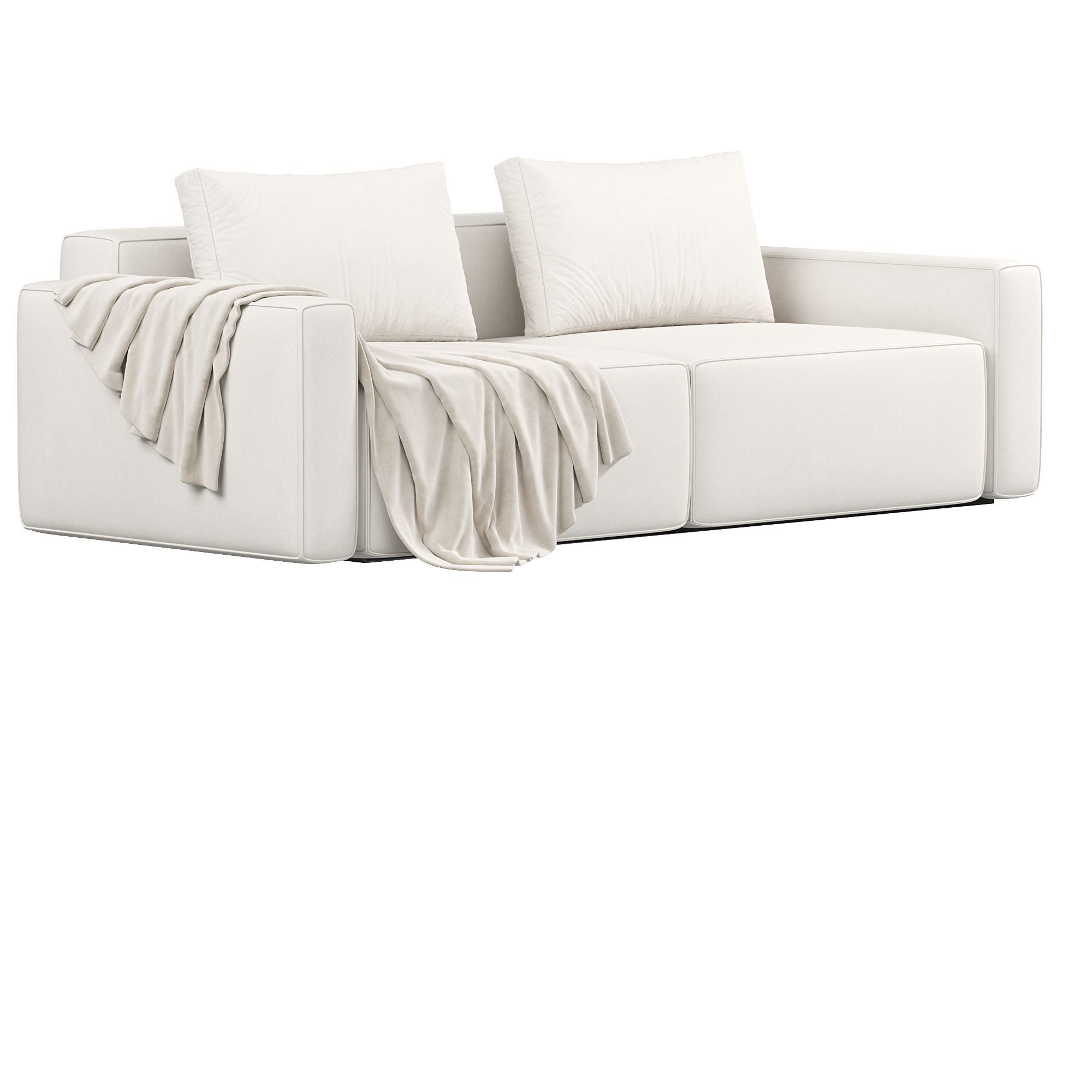 Mix Modular Piece Sofa 2 3D model_6