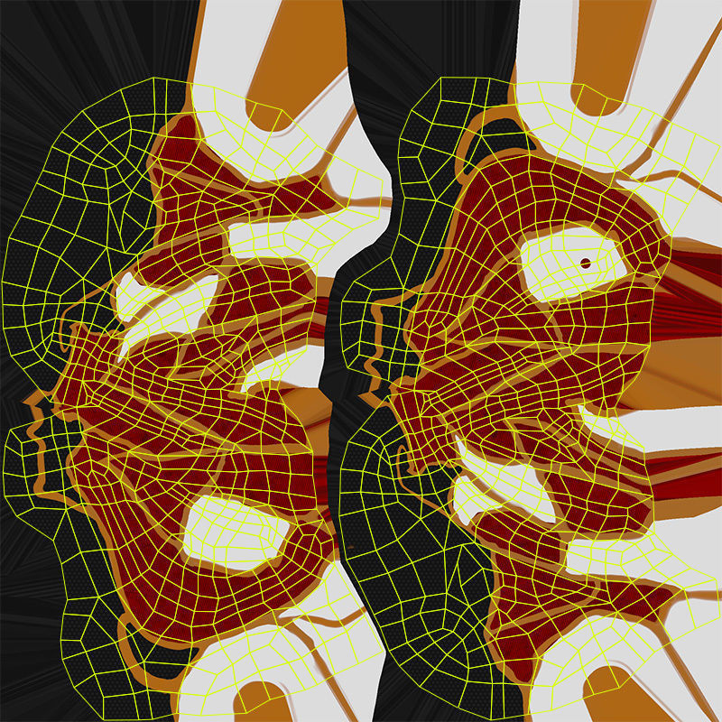 Low Poly - Cyborg Santrasa Low-poly 3D model_13