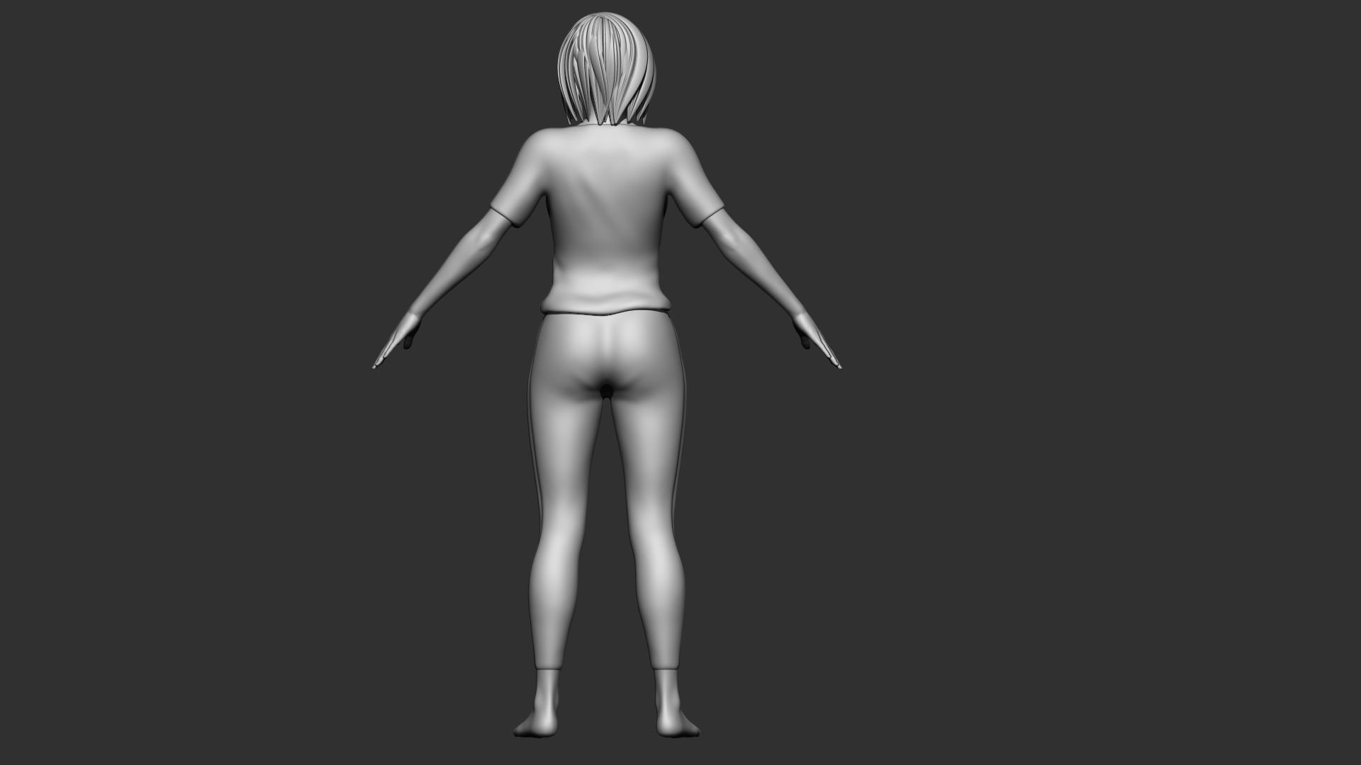 FEMALE PROJECT D 3D model_4