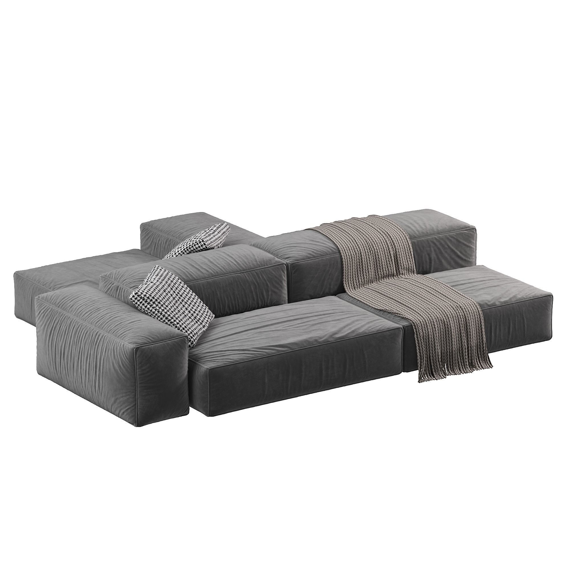  Living Sofa 3D model_9
