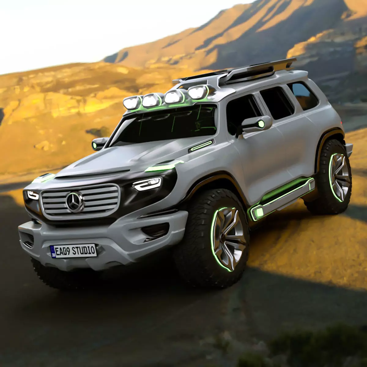 Mercedes-Benz Ener G Force 3D model