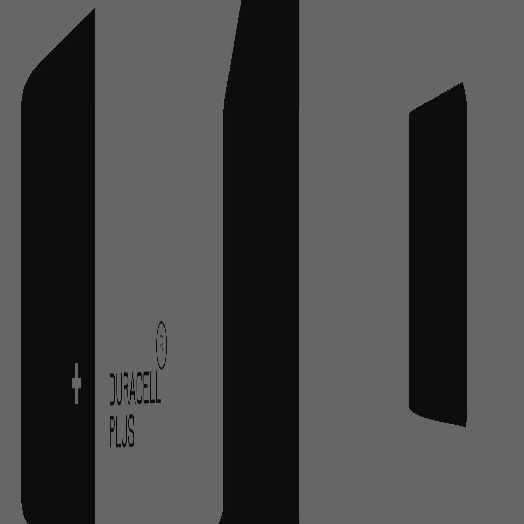 Battery Low-poly 3D model_15