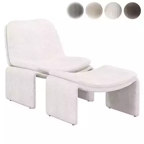  Mara Hoffman Ottoman 3D model
