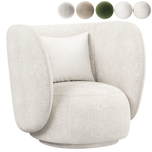  Rico Lounge Chair  3D model