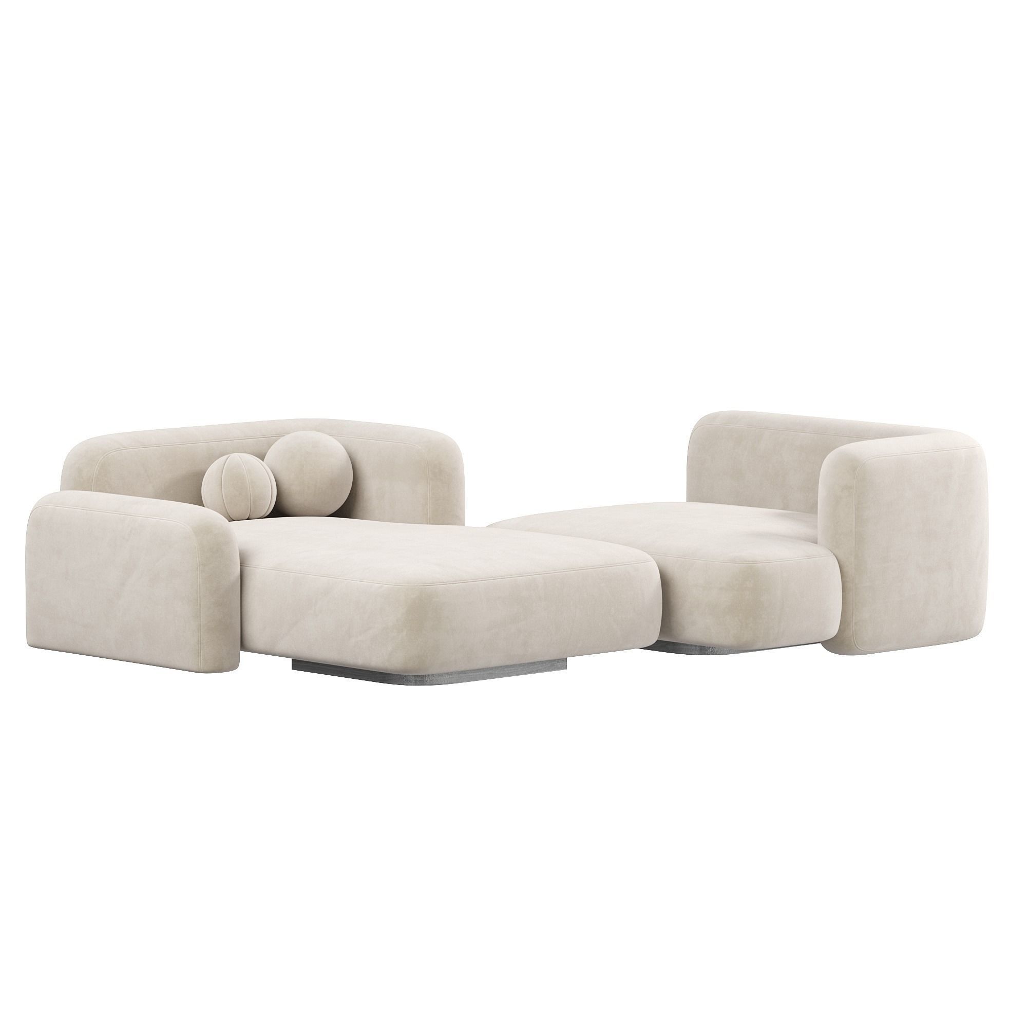 POP SOFA MERIDIENNE 3D model_5