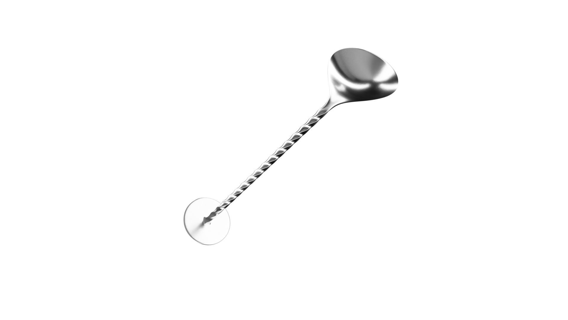 Mixing Spoon 3D model_5