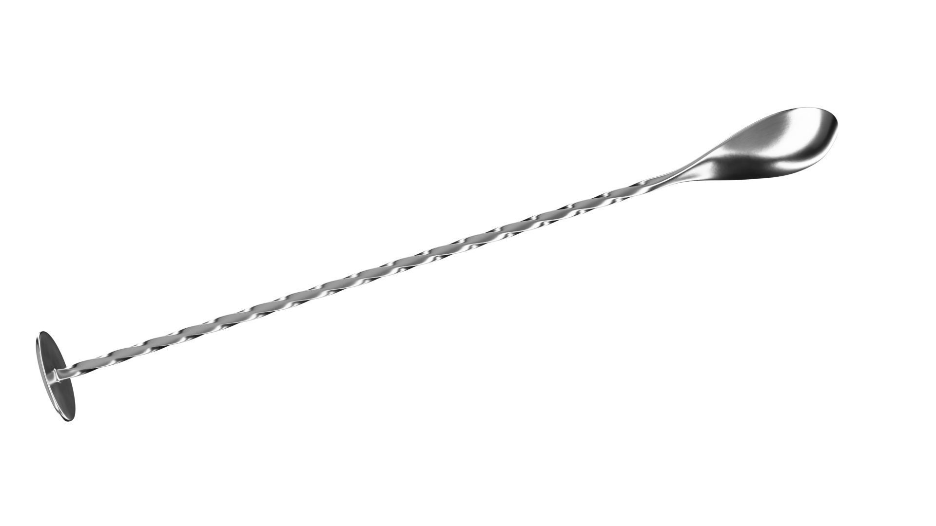 Mixing Spoon 3D model_4