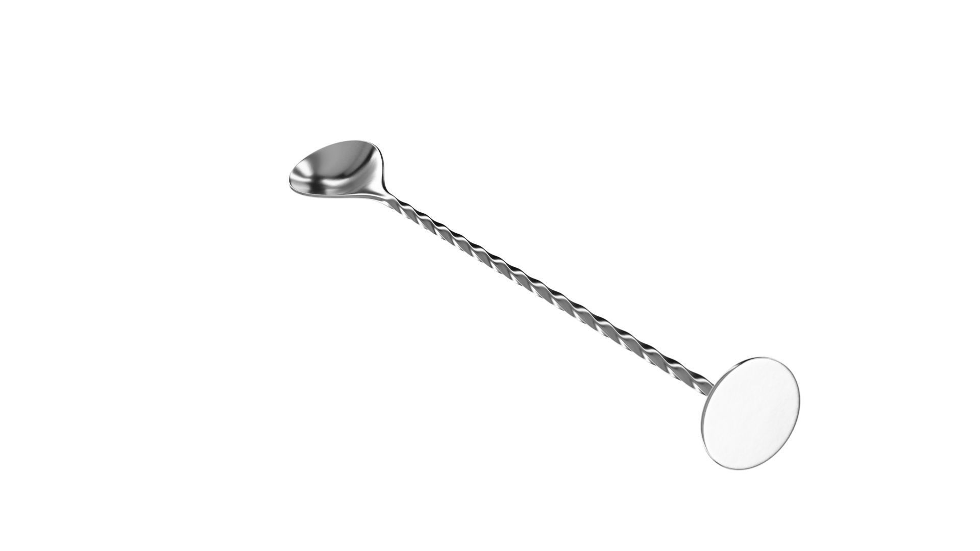 Mixing Spoon 3D model_2