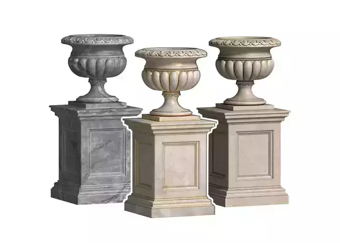 Classic outdoor Vase Flowerpot