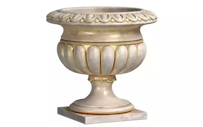 Classic outdoor  vase for decoration  3D model