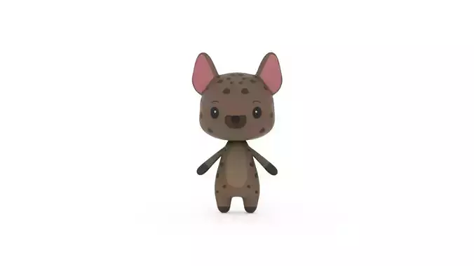 Cartoon Ratel v002 character