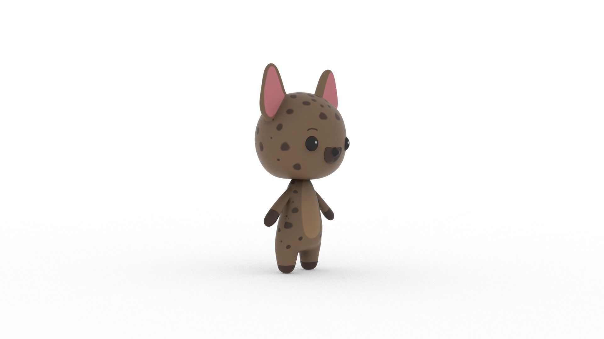 Cartoon Ratel v002 character 3D model_12