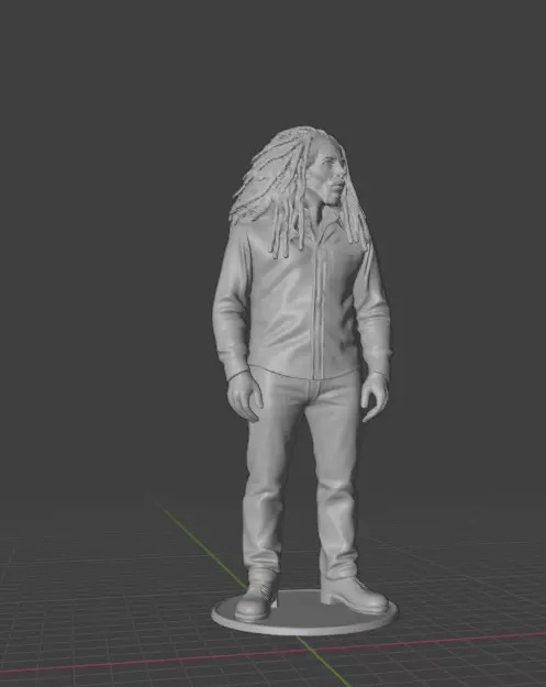 Bob Marley 3D print model_26