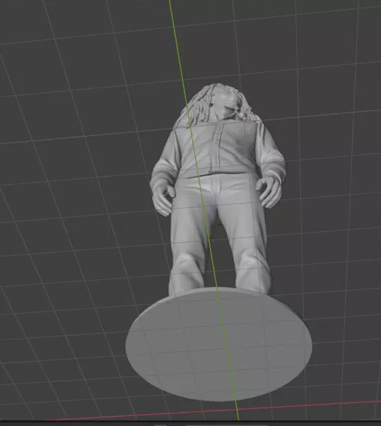 Bob Marley 3D print model_7