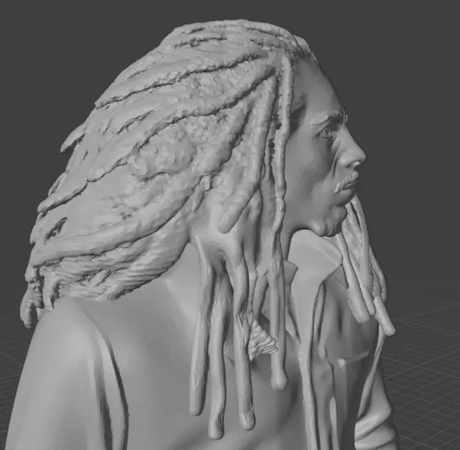 Bob Marley 3D print model_17