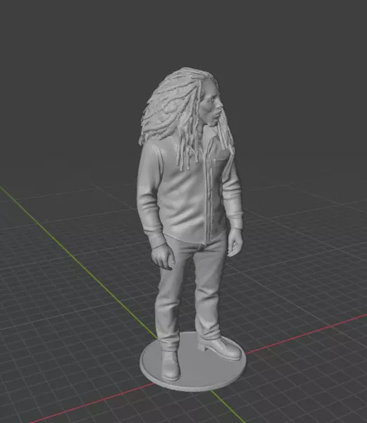 Bob Marley 3D print model_25