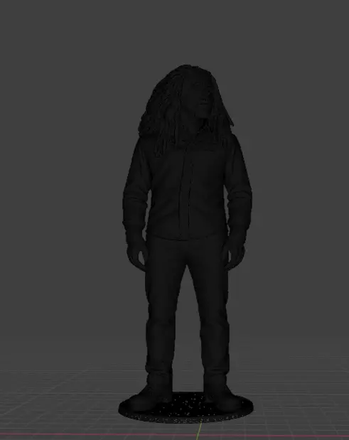 Bob Marley 3D print model_20