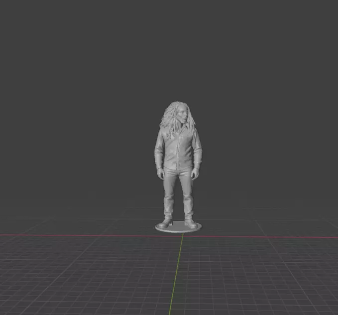 Bob Marley 3D print model_0