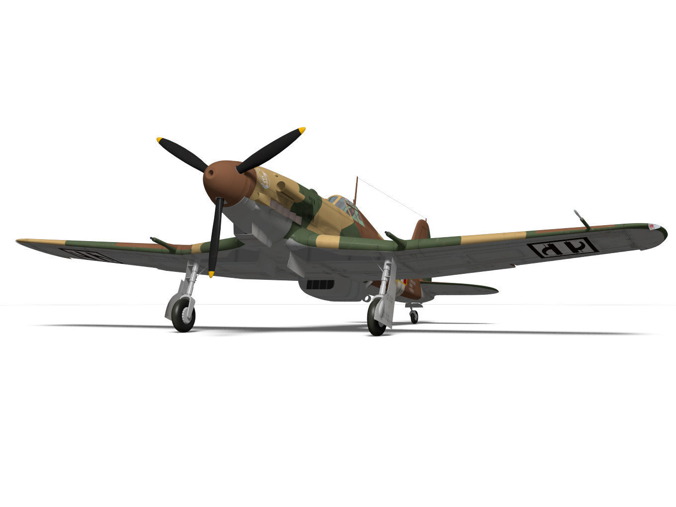 Fiat G55 Centauro Serie1 3D model_7