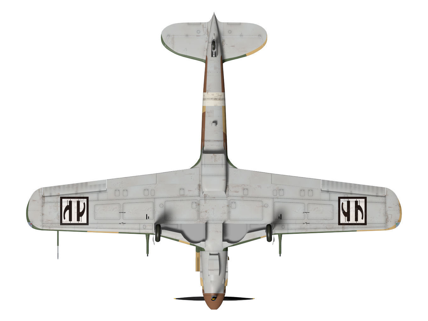 Fiat G55 Centauro Serie1 3D model_14