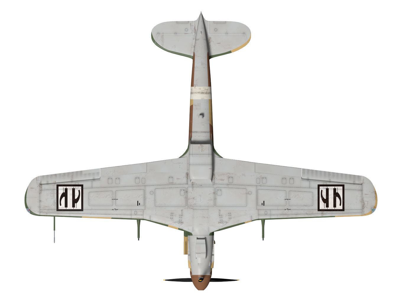Fiat G55 Centauro Serie1 3D model_13