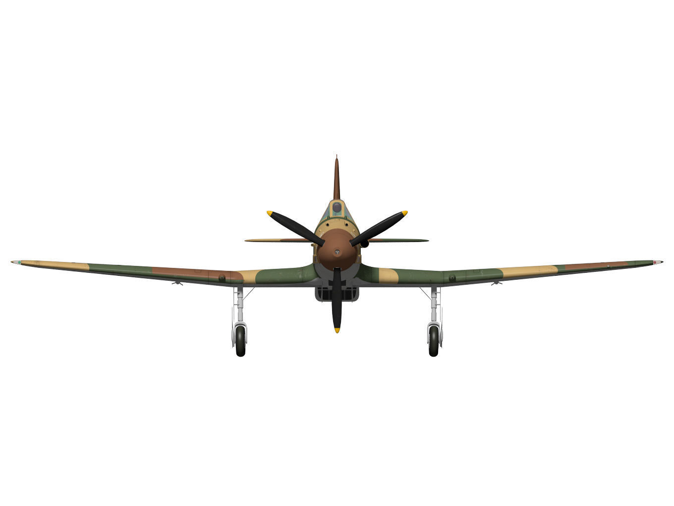 Fiat G55 Centauro Serie1 3D model_11