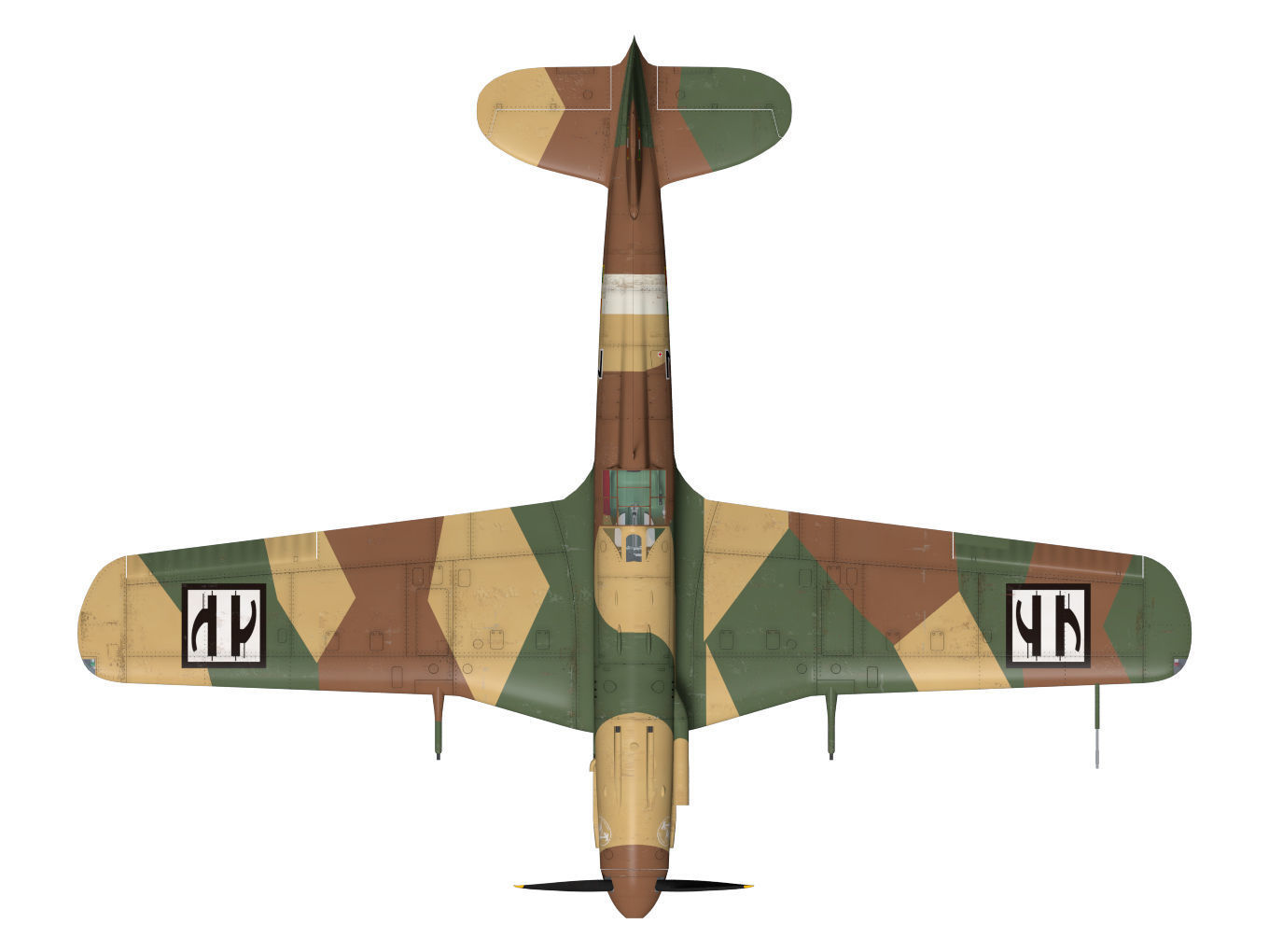 Fiat G55 Centauro Serie1 3D model_12