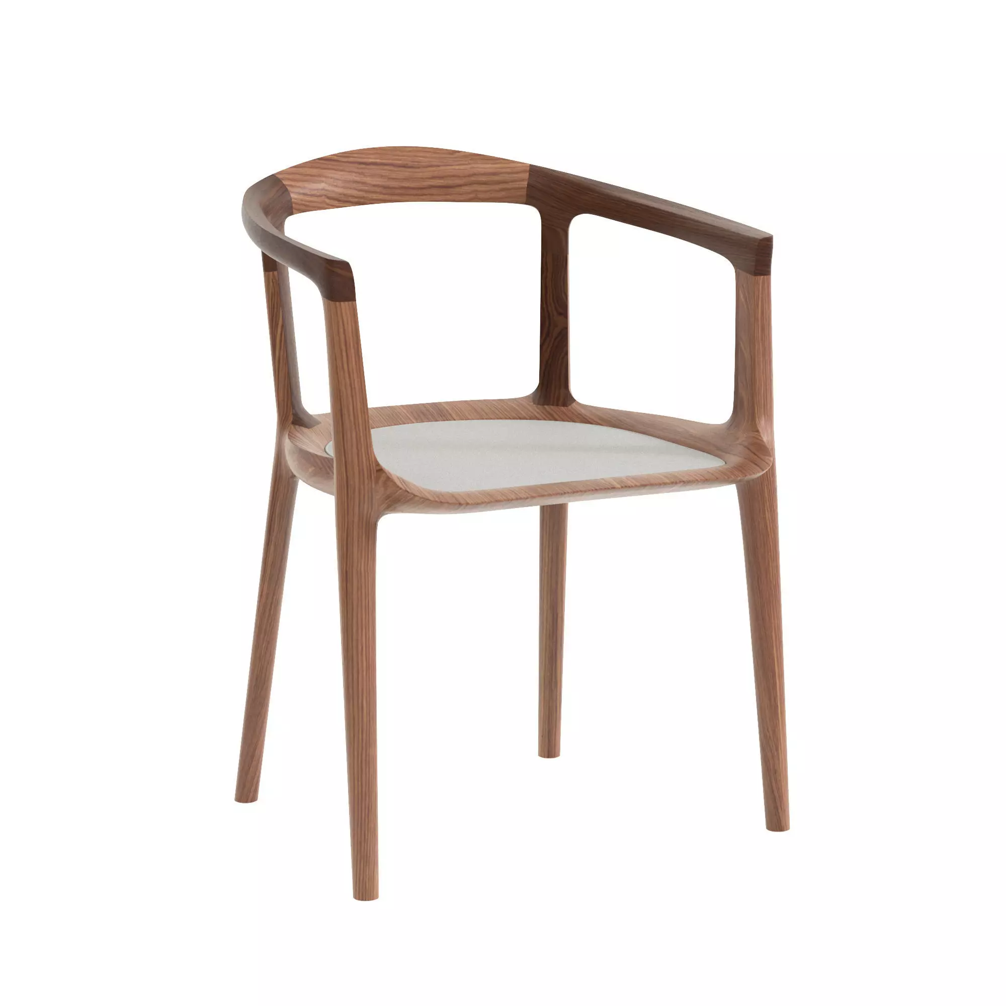 Modern Furniture Chair 3D model_0