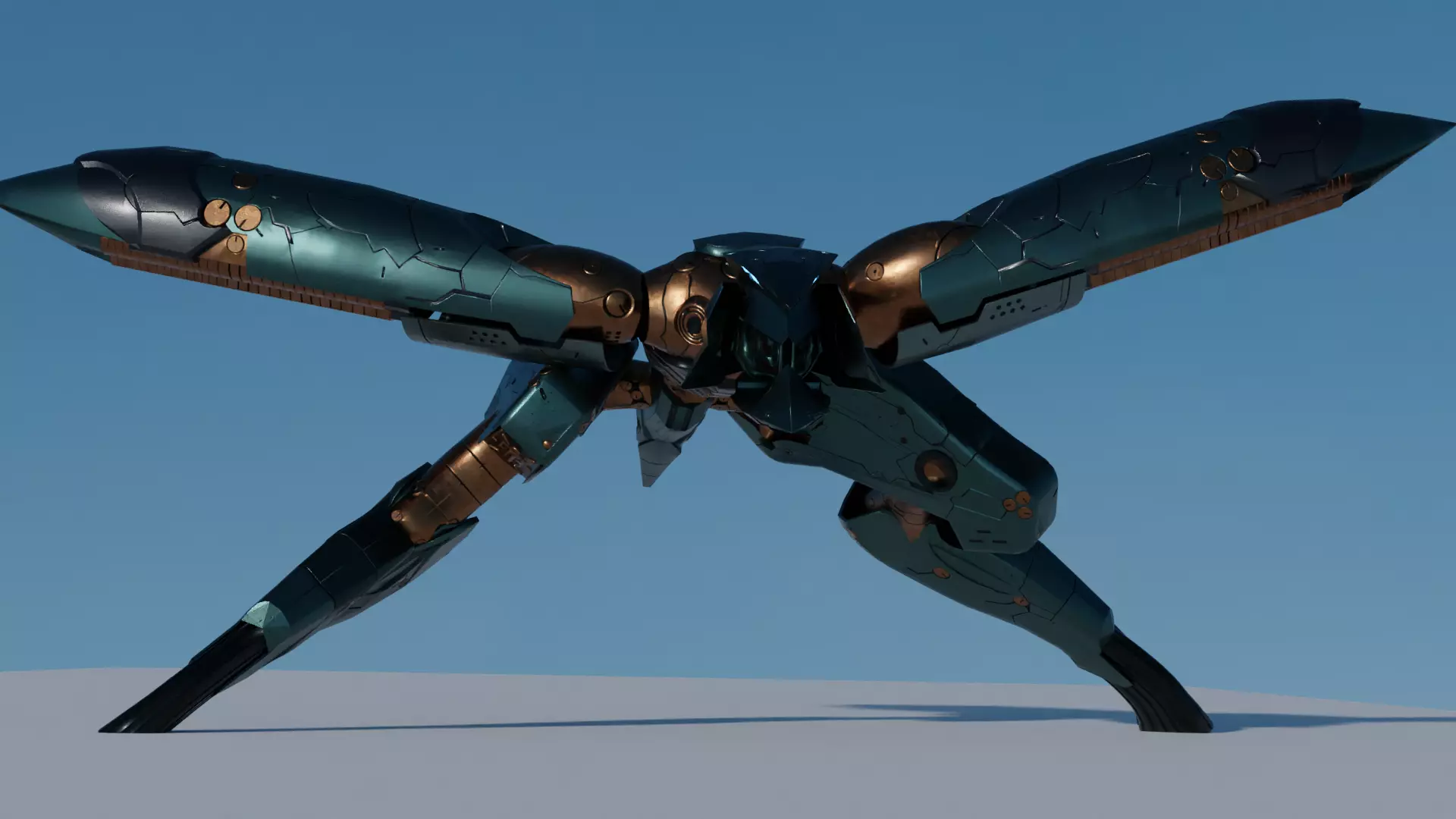 Metal Gear Ray 3D model_0