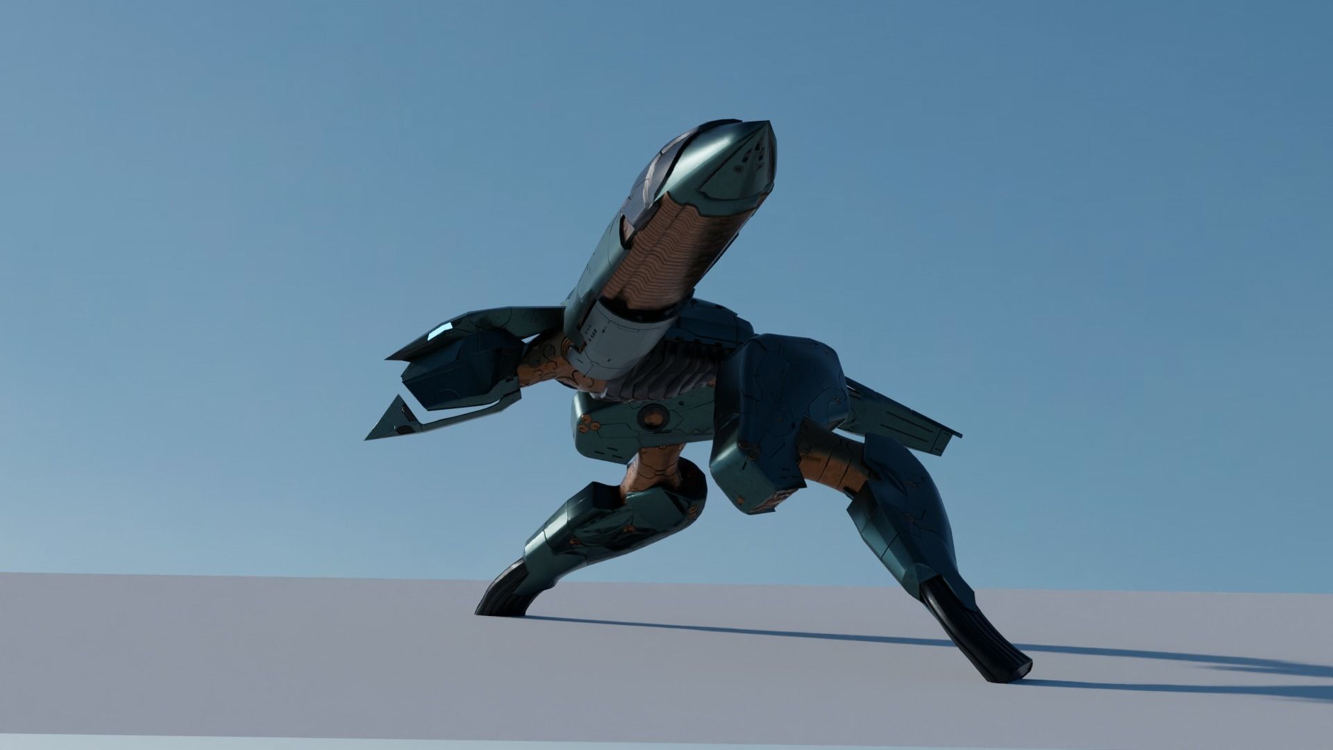 Metal Gear Ray 3D model_3