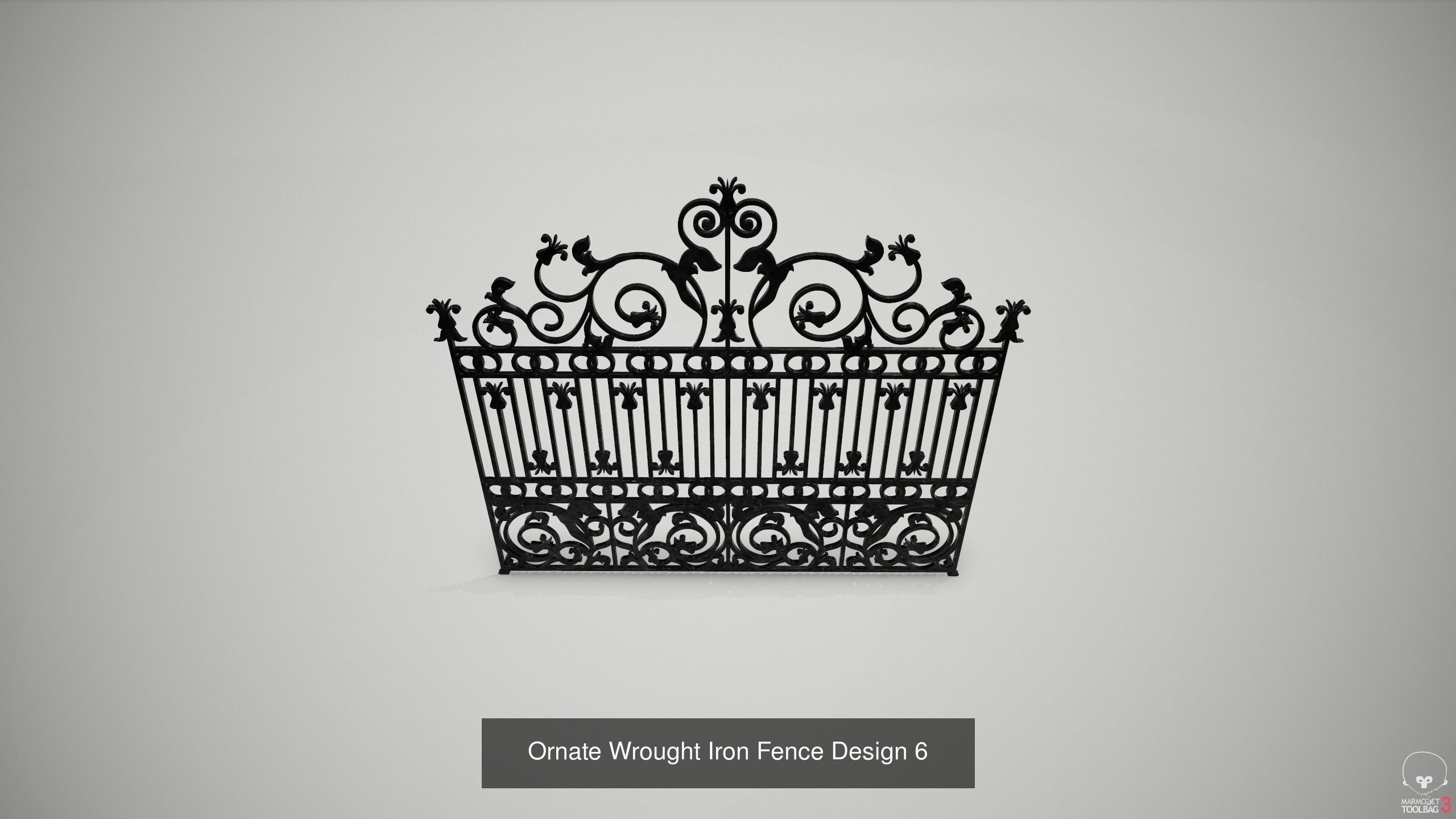 Ornate Wrought Iron Fences Collection _14