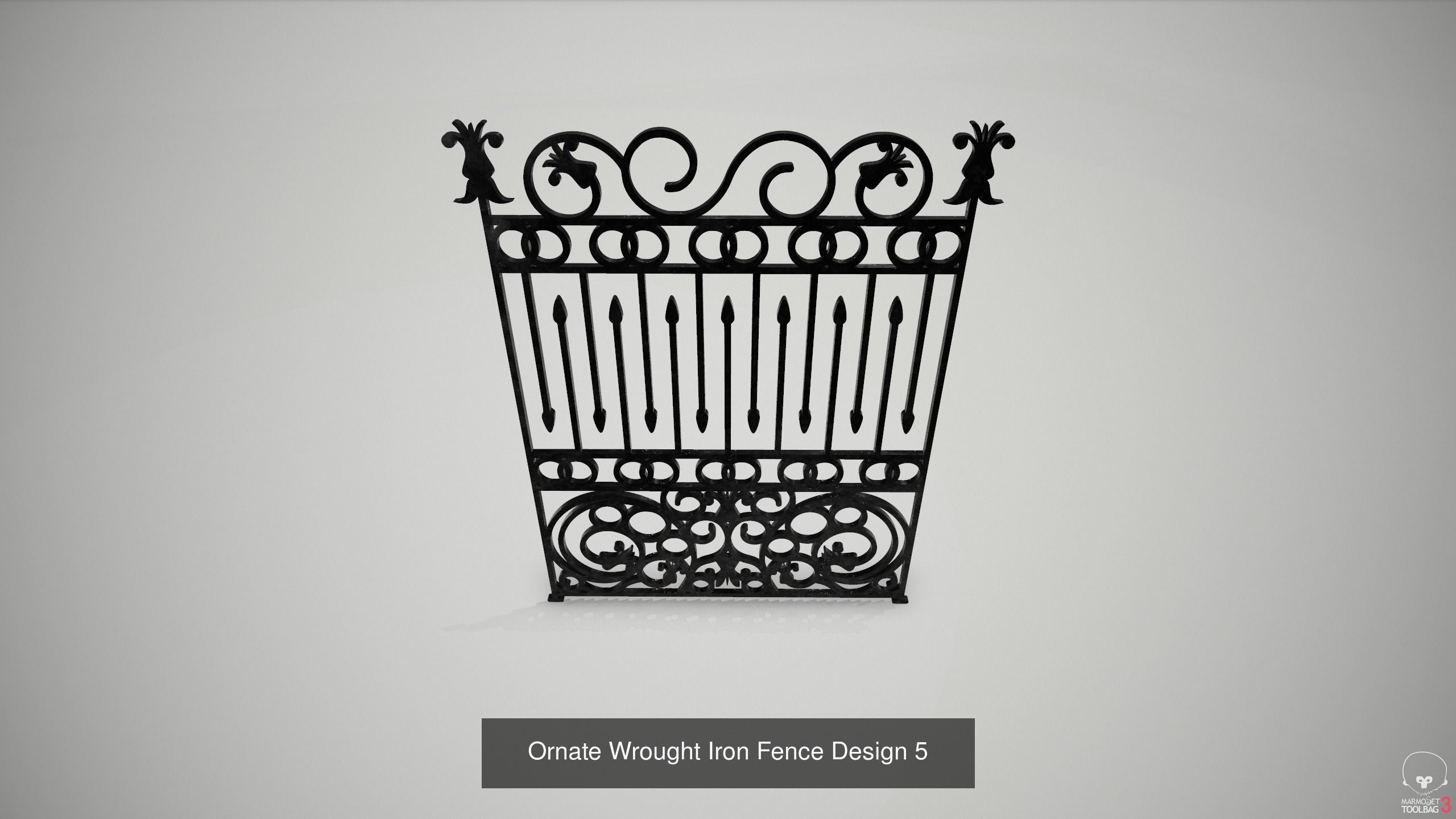 Ornate Wrought Iron Fences Collection _13