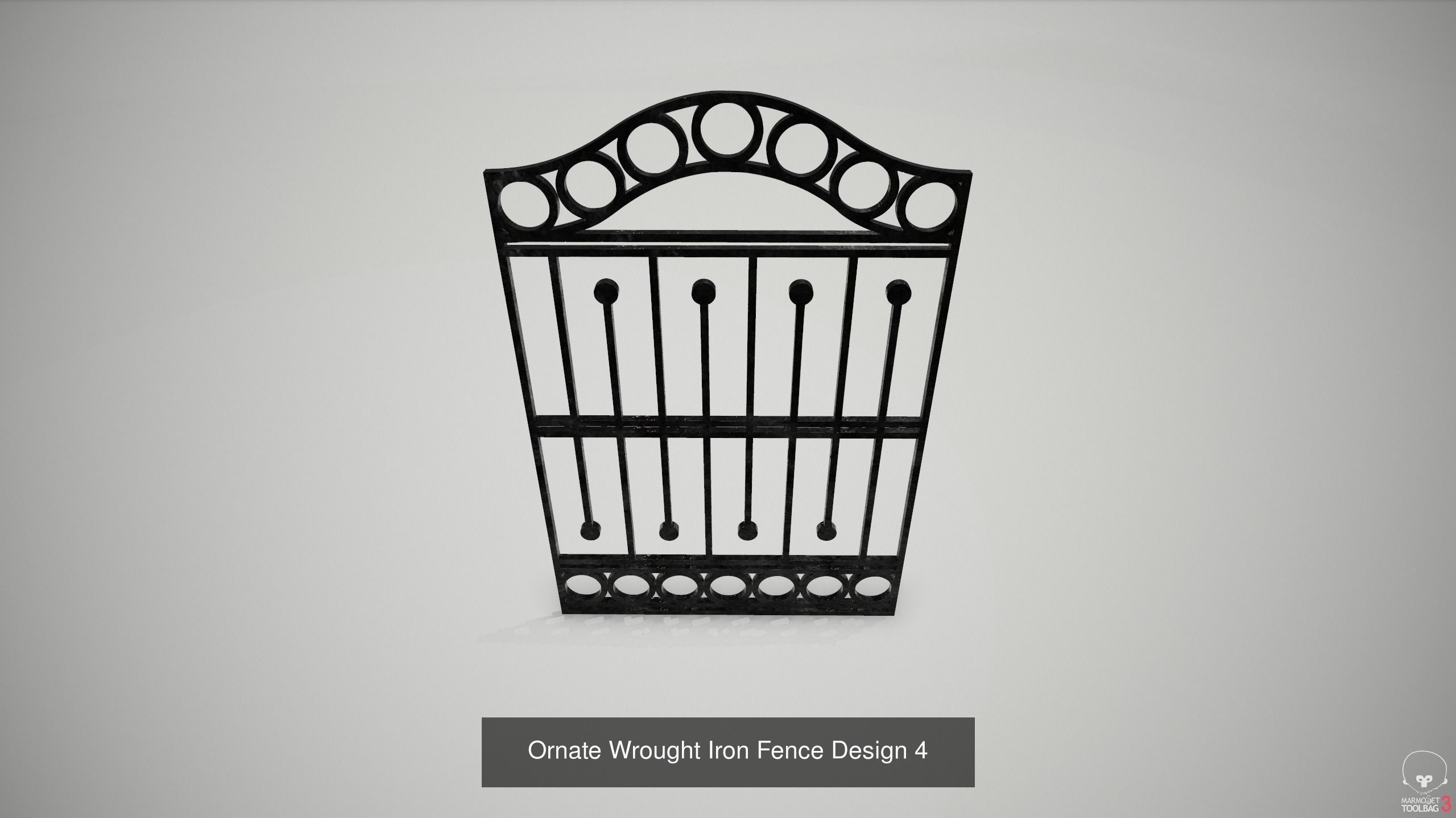 Ornate Wrought Iron Fences Collection _12