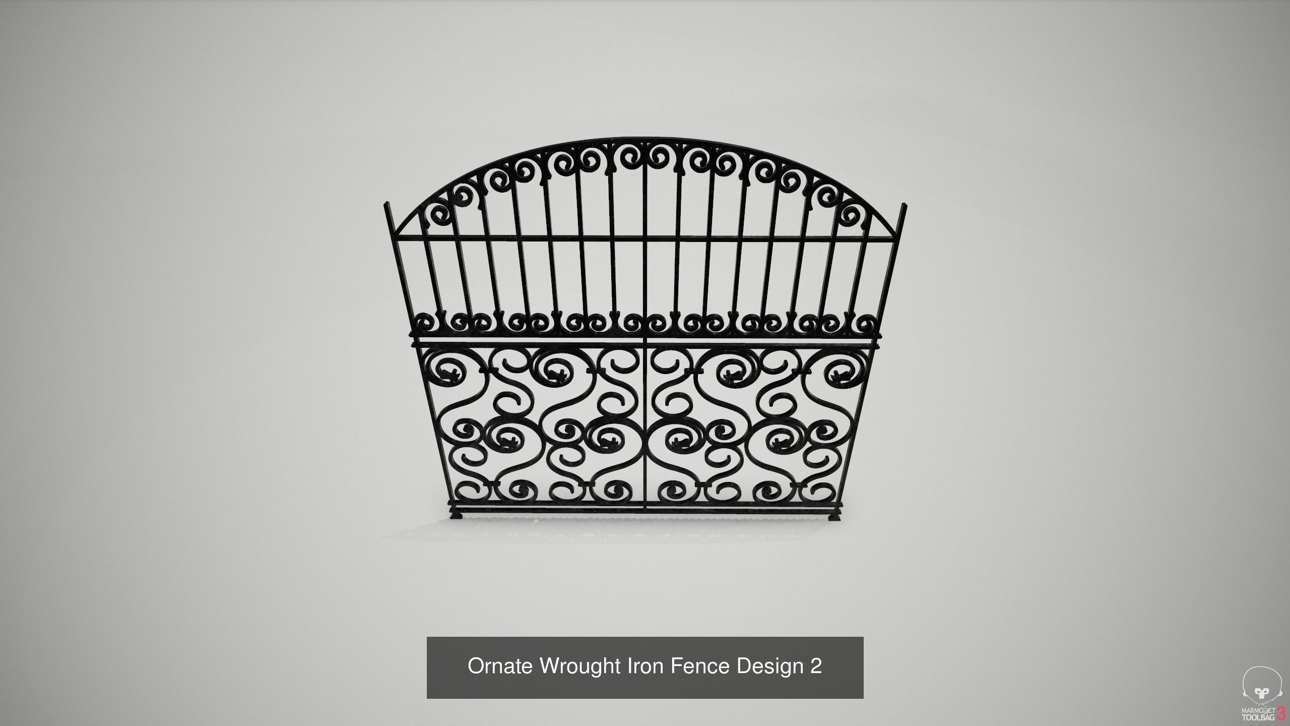 Ornate Wrought Iron Fences Collection _10
