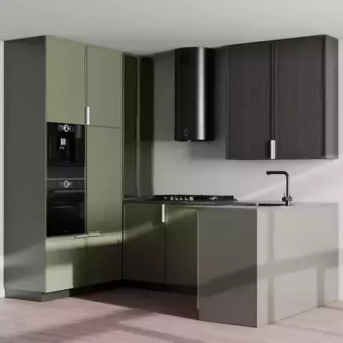 Kitchen Appliance Bosch  Kitchen No 47 Low-poly 3D model