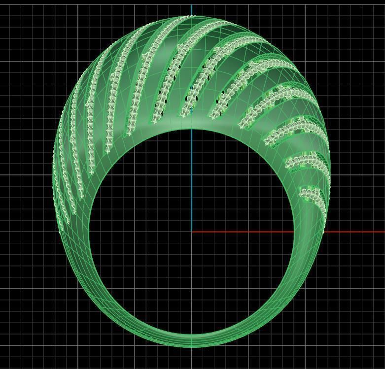 ring fusion 3D print model_2