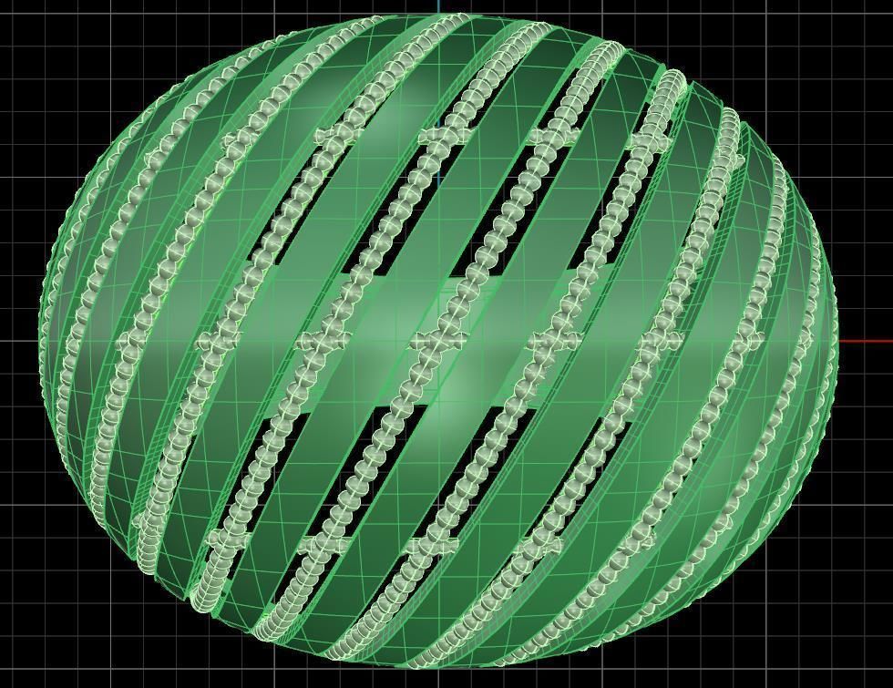 ring fusion 3D print model_4