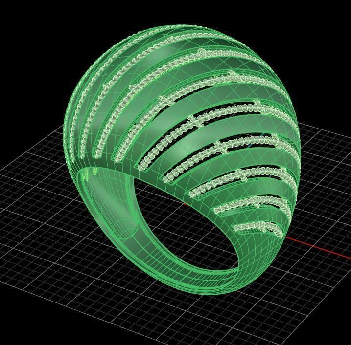 ring fusion 3D print model_1