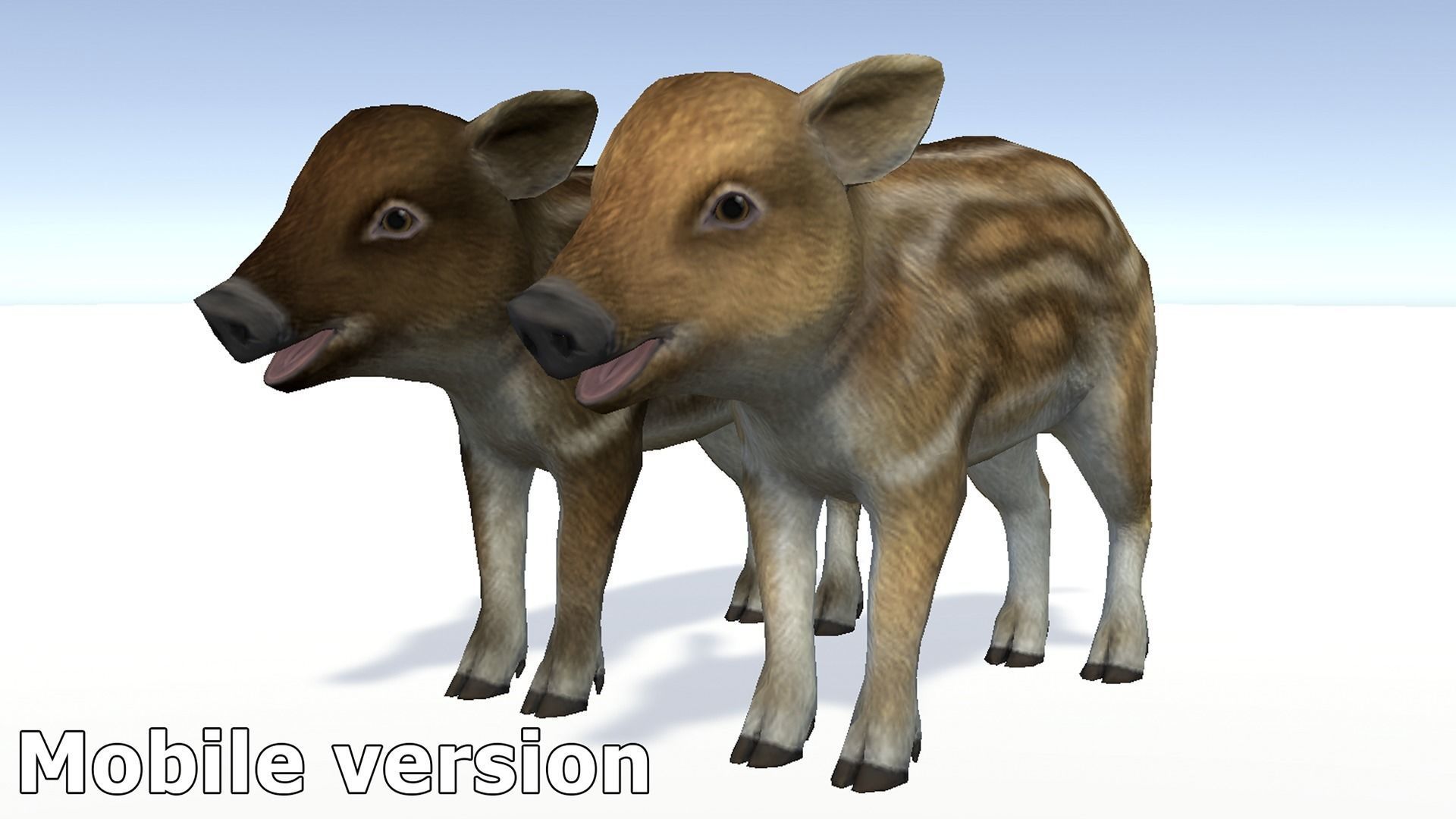 Wild Boar - Family 3D Model Collection_26
