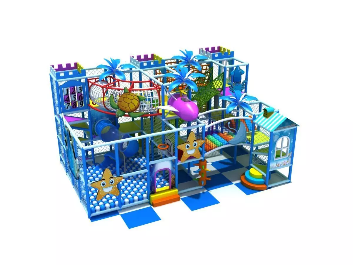 Underwater World Playground 3D model