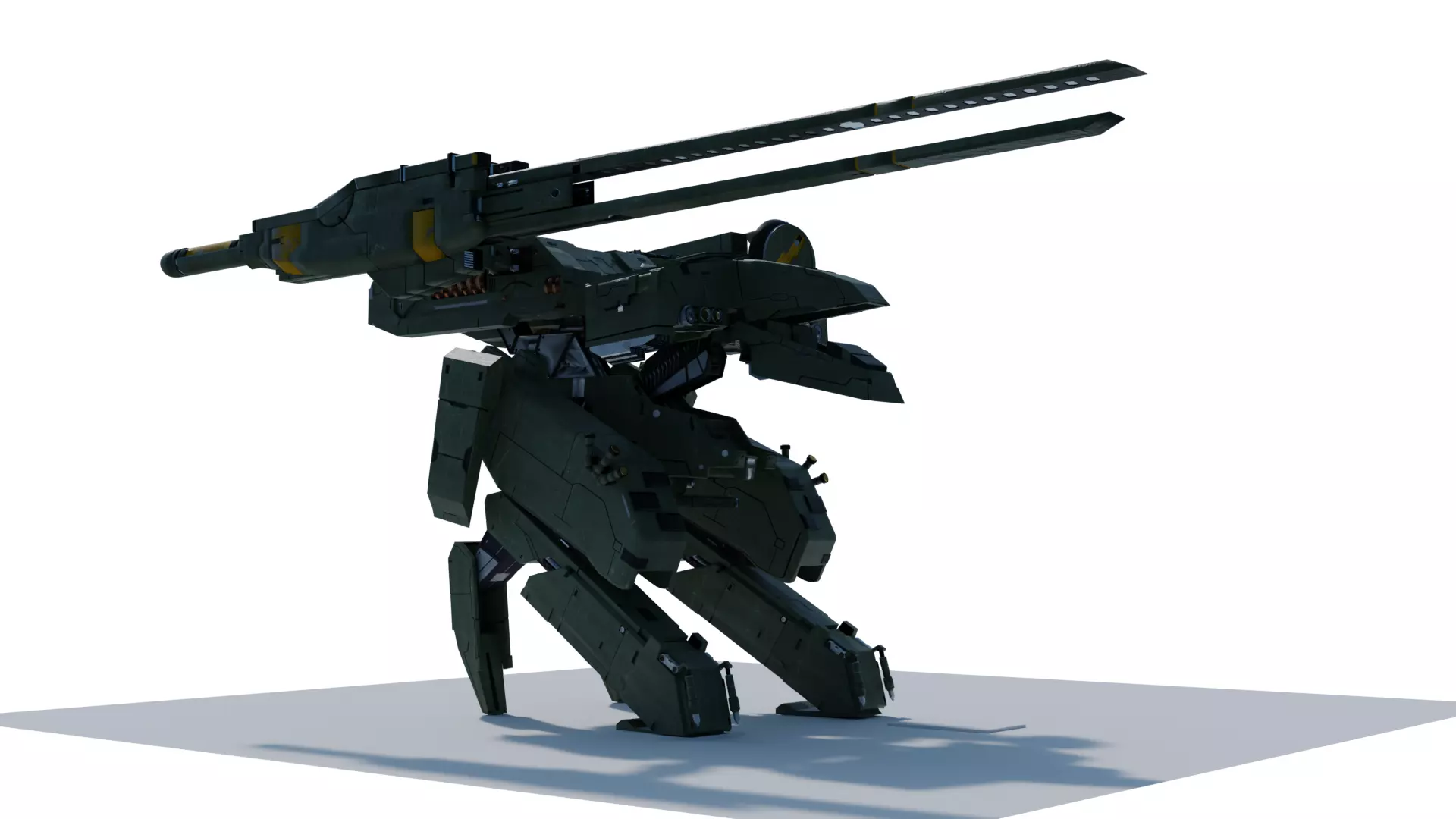 Metal Gear Rex 3D model_0