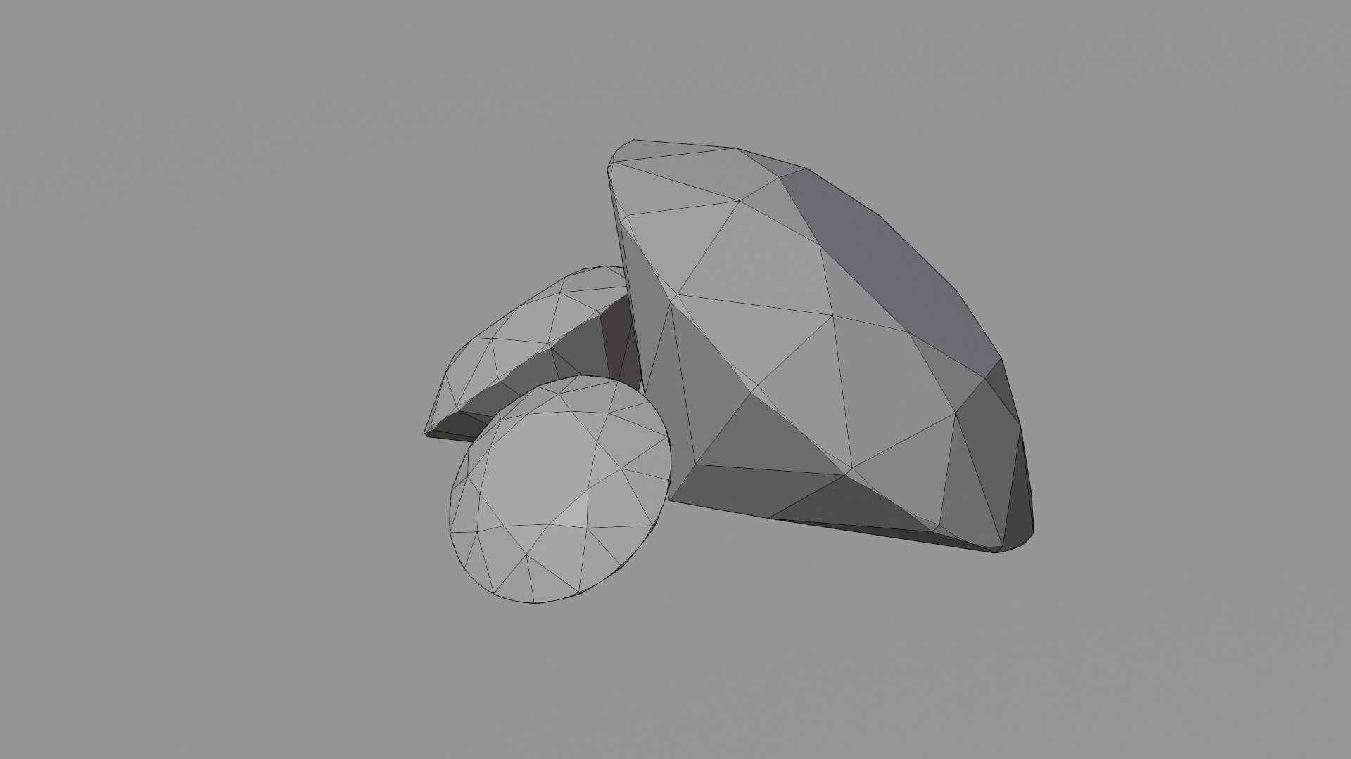 Diamonds 3D model 3D model_9