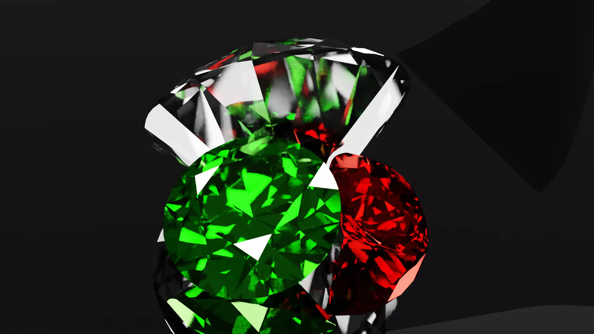 Diamonds 3D model 3D model_0
