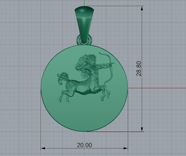 Pendant Model 4062 3D print model_6