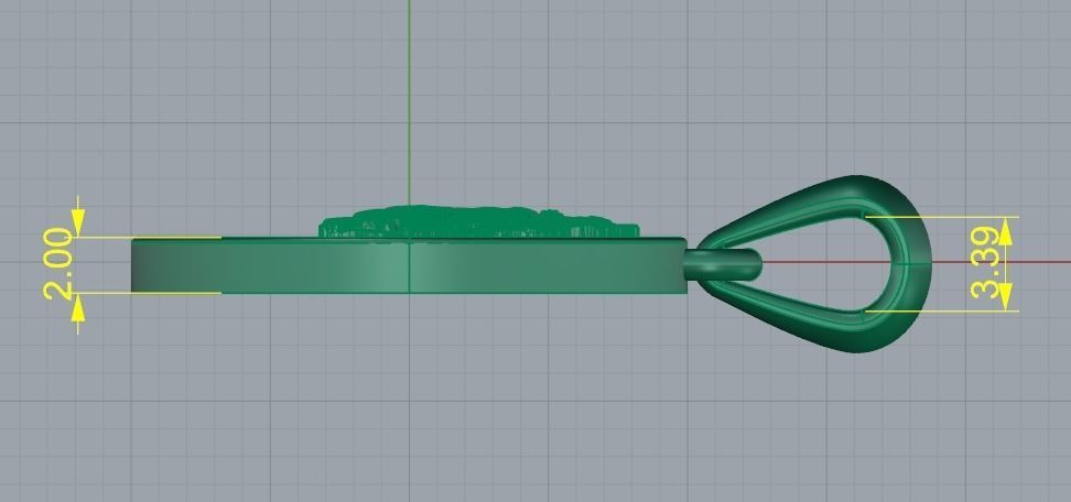 Pendant Model 4062 3D print model_7