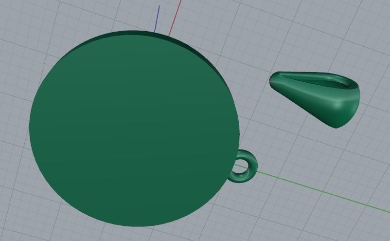 Pendant Model 4062 3D print model_4