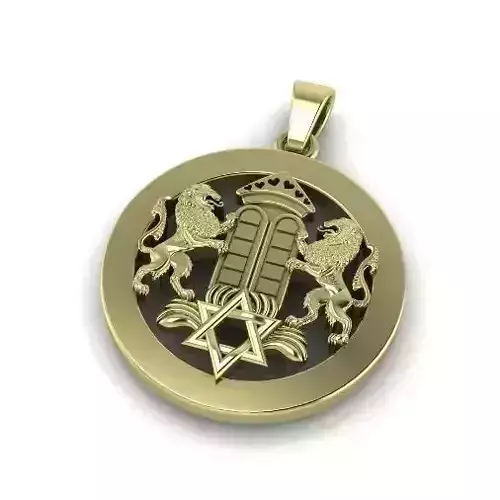 Pendant lions Model 4043