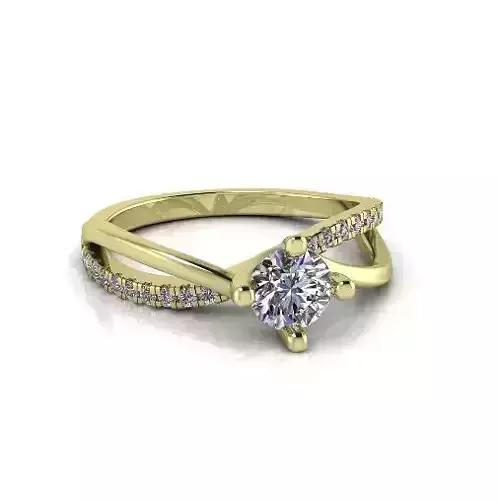 Engagement halo rings Model 4036
