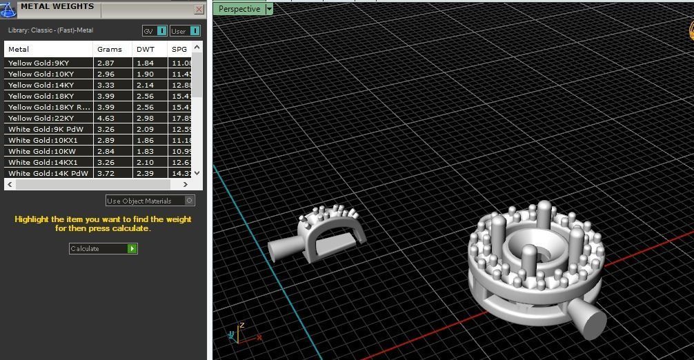 Round pendants 5 sizes Model 4033 3D print model_7