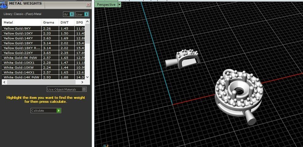 Round pendants 5 sizes Model 4033 3D print model_8